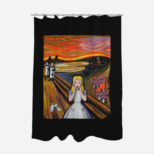 Alice In Screamland-None-Polyester-Shower Curtain-NMdesign