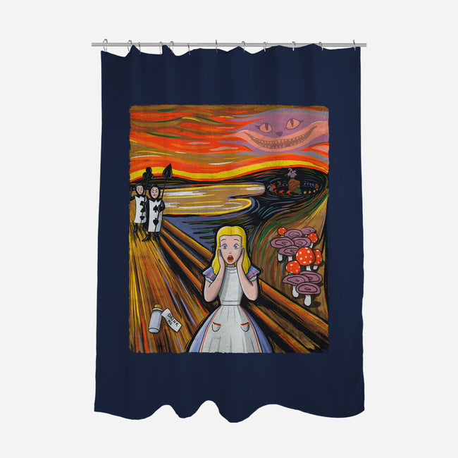 Alice In Screamland-None-Polyester-Shower Curtain-NMdesign