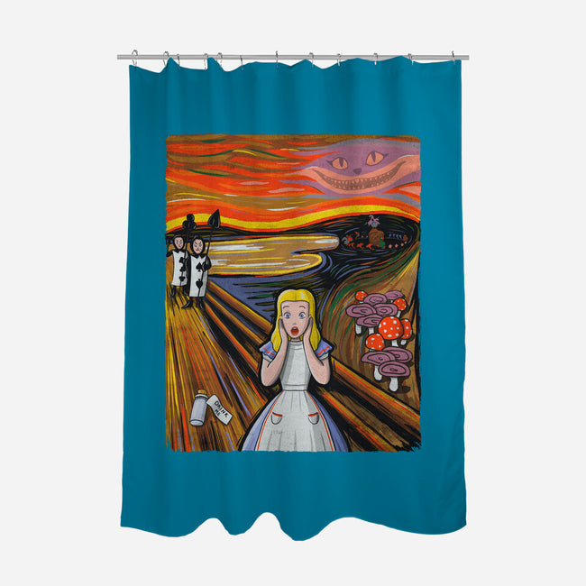 Alice In Screamland-None-Polyester-Shower Curtain-NMdesign