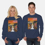Alice In Screamland-Unisex-Crew Neck-Sweatshirt-NMdesign