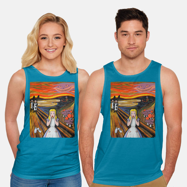 Alice In Screamland-Unisex-Basic-Tank-NMdesign