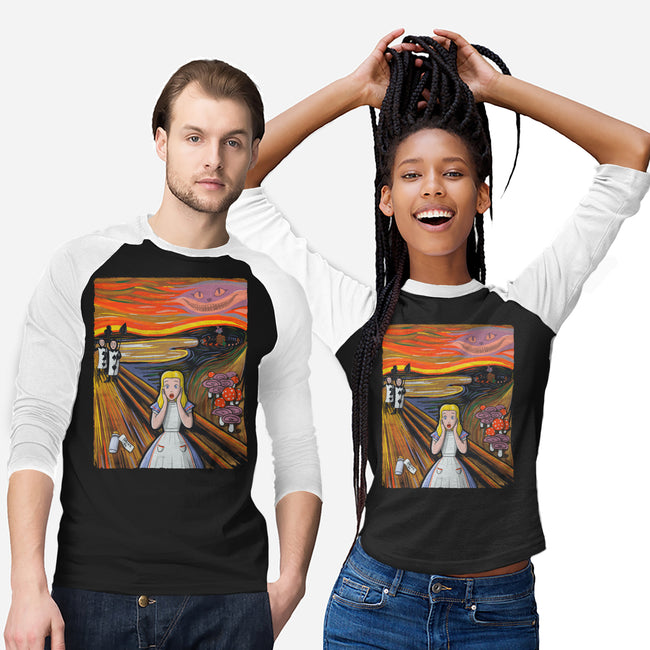 Alice In Screamland-Unisex-Baseball-Tee-NMdesign