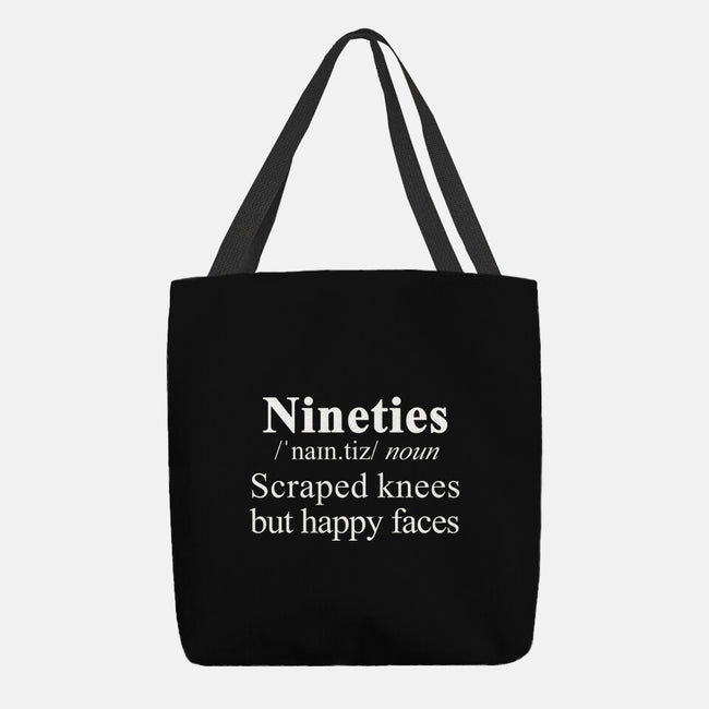 Definition Of Childhood-None-Basic Tote-Bag-NMdesign