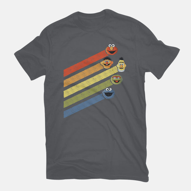 Retro Sesame-Womens-Fitted-Tee-NMdesign