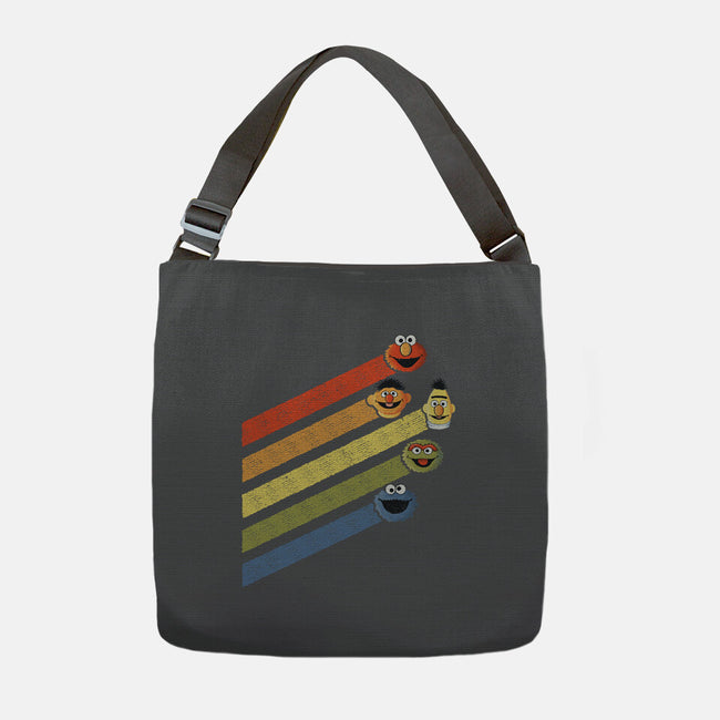 Retro Sesame-None-Adjustable Tote-Bag-NMdesign