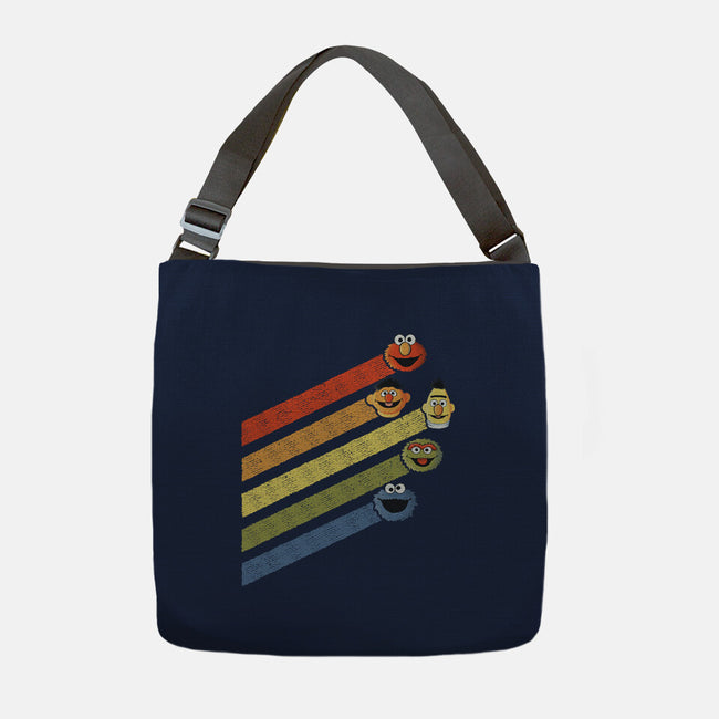 Retro Sesame-None-Adjustable Tote-Bag-NMdesign