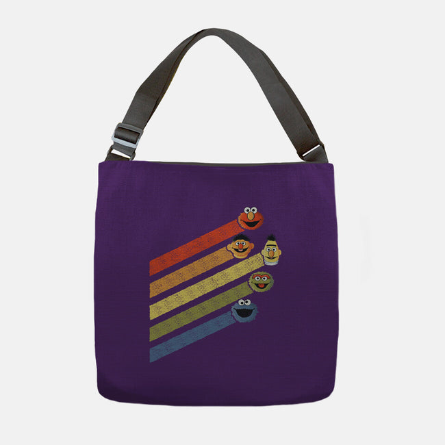 Retro Sesame-None-Adjustable Tote-Bag-NMdesign
