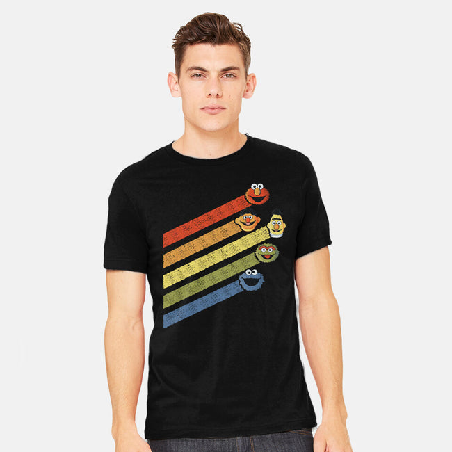 Retro Sesame-Mens-Heavyweight-Tee-NMdesign