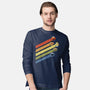 Retro Sesame-Mens-Long Sleeved-Tee-NMdesign