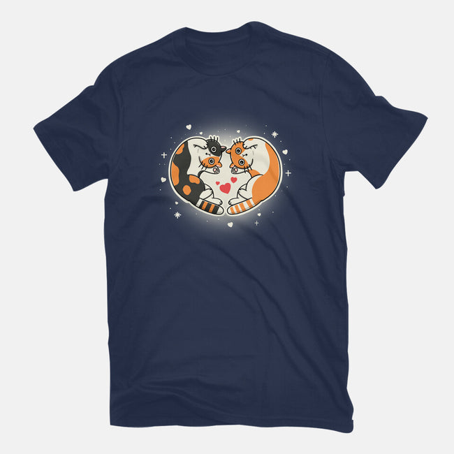 The Meow Lovers-Womens-Fitted-Tee-Freecheese