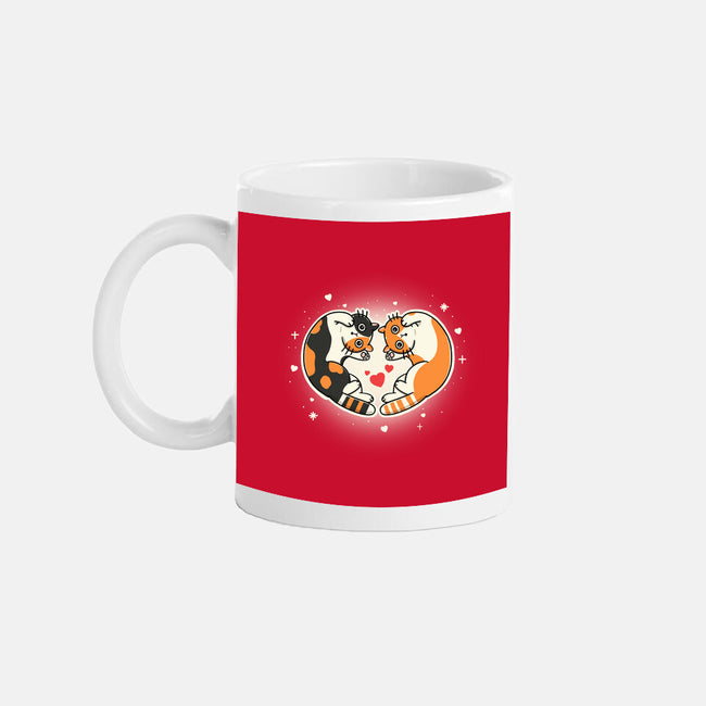 The Meow Lovers-None-Mug-Drinkware-Freecheese