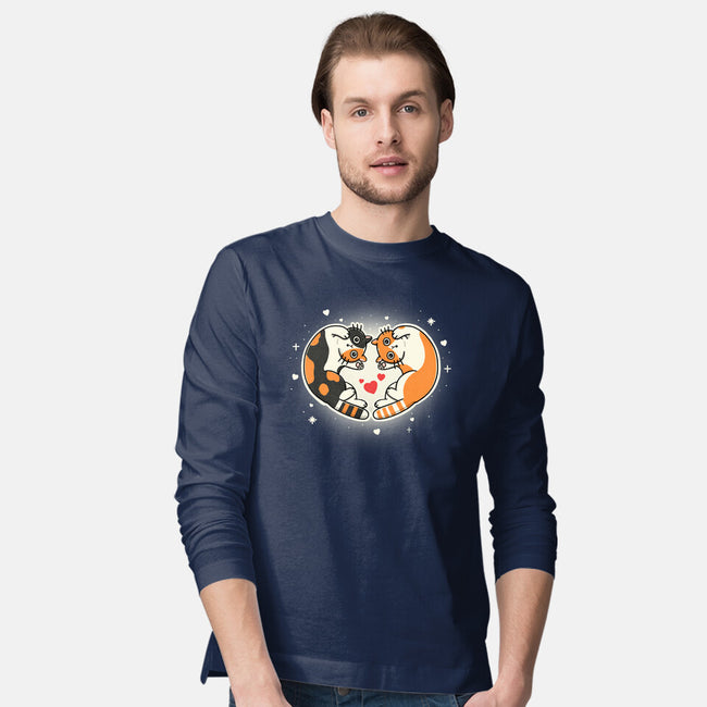 The Meow Lovers-Mens-Long Sleeved-Tee-Freecheese