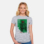 Japanese Episode V-Womens-Fitted-Tee-DrMonekers