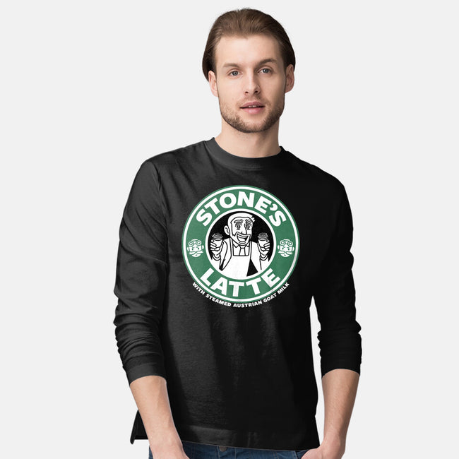 Stonebucks Latte-Mens-Long Sleeved-Tee-naomori