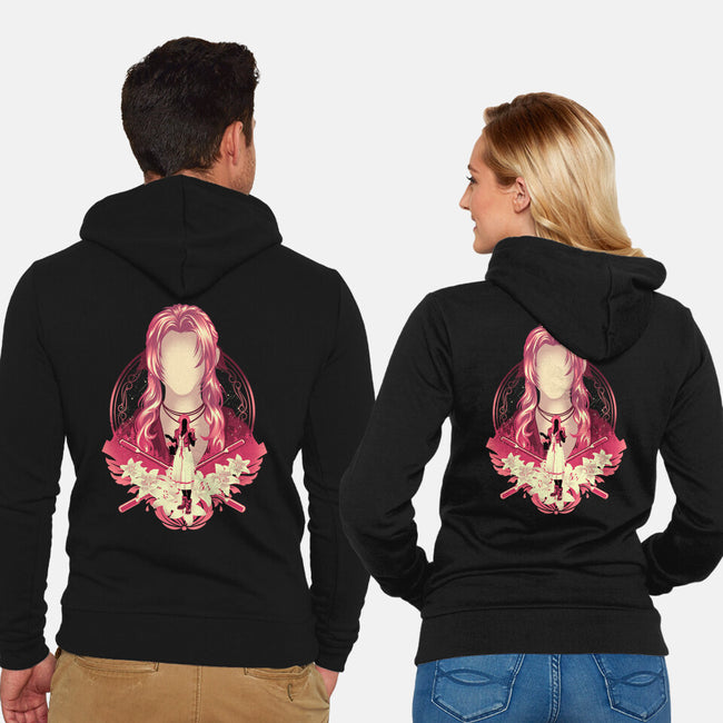 The Flower Peddler-Unisex-Zip-Up-Sweatshirt-hypertwenty
