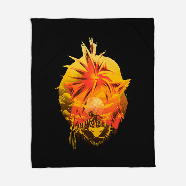 Flaming Tail Specimen-None-Fleece-Blanket-hypertwenty