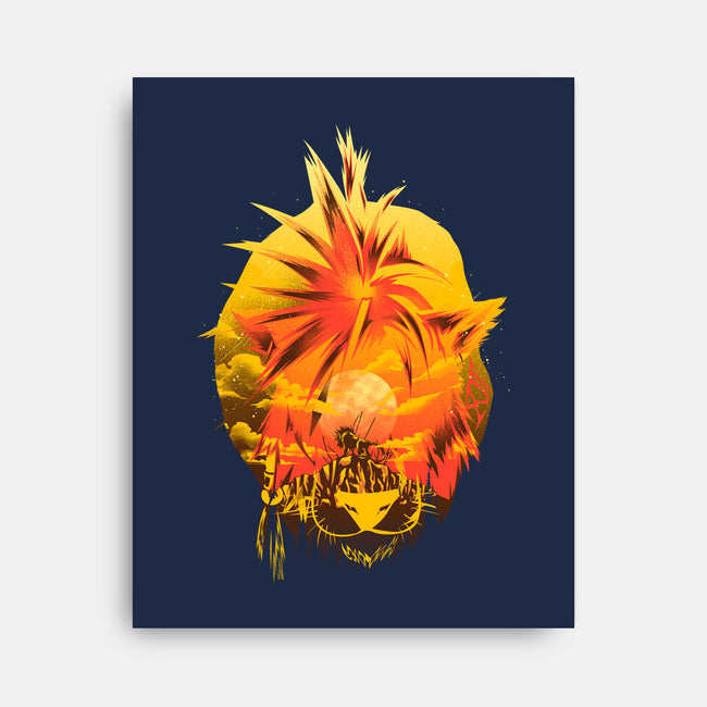 Flaming Tail Specimen-None-Stretched-Canvas-hypertwenty