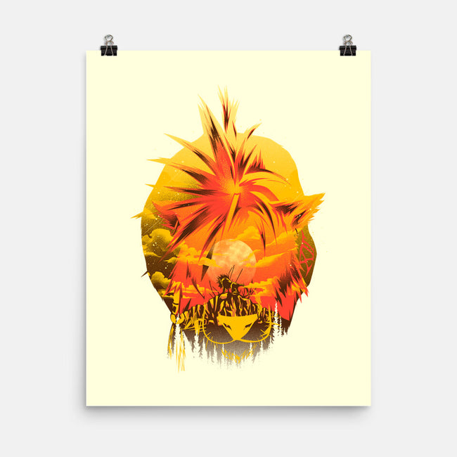 Flaming Tail Specimen-None-Matte-Poster-hypertwenty