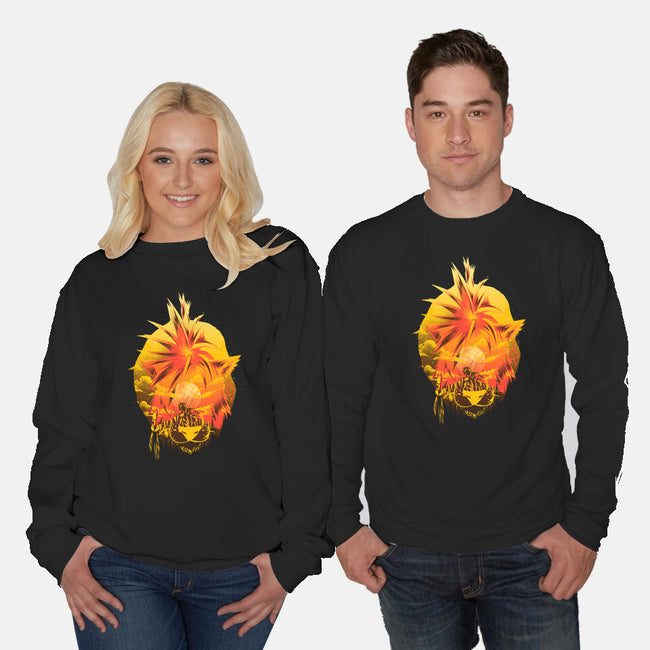 Flaming Tail Specimen-Unisex-Crew Neck-Sweatshirt-hypertwenty