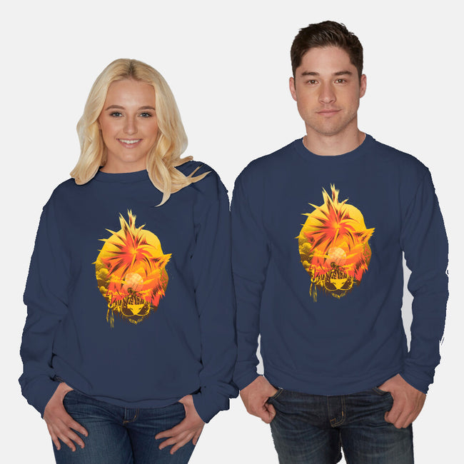 Flaming Tail Specimen-Unisex-Crew Neck-Sweatshirt-hypertwenty