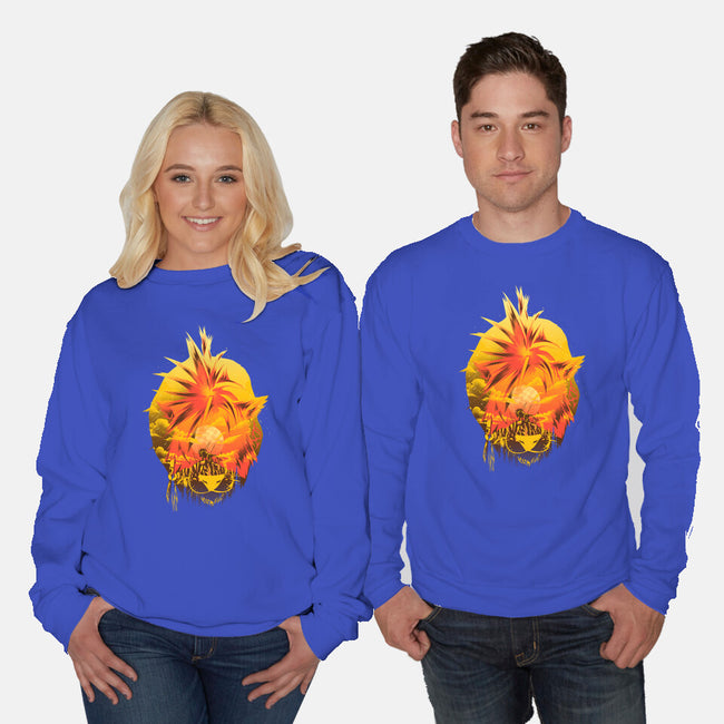 Flaming Tail Specimen-Unisex-Crew Neck-Sweatshirt-hypertwenty