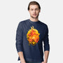 Flaming Tail Specimen-Mens-Long Sleeved-Tee-hypertwenty