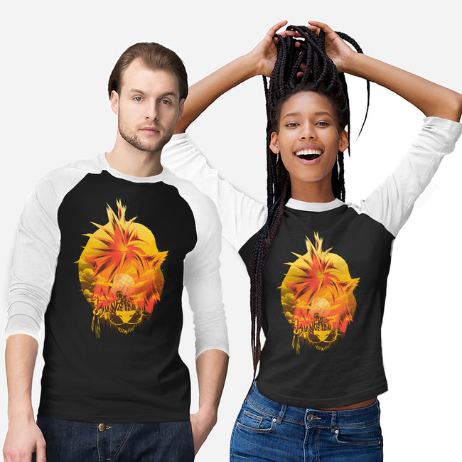 Flaming Tail Specimen-Unisex-Baseball-Tee-hypertwenty