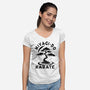 Bonsai Miyagi-Womens-V-Neck-Tee-fanfabio