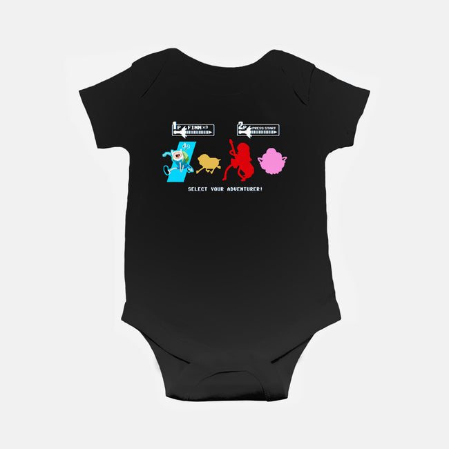 Select Your Adventurer-Baby-Basic-Onesie-demonigote