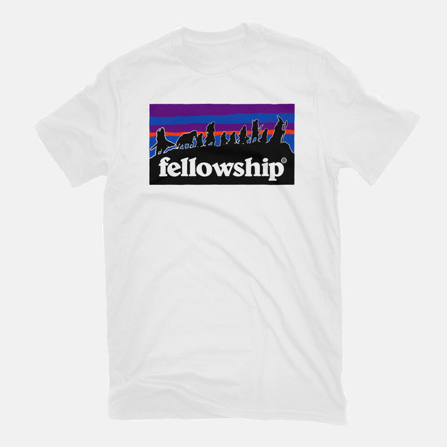 The Fellowship Badge-Womens-Fitted-Tee-momma_gorilla
