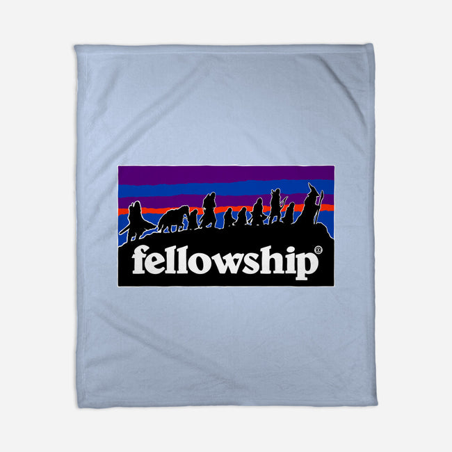 The Fellowship Badge-None-Fleece-Blanket-momma_gorilla