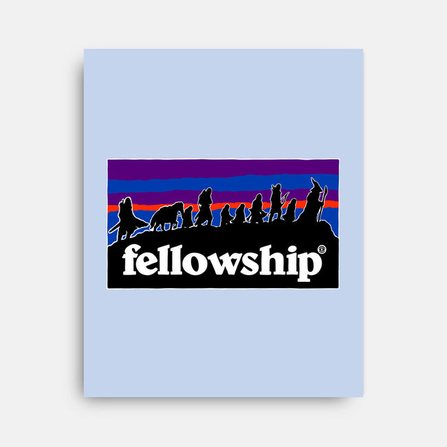 The Fellowship Badge-None-Stretched-Canvas-momma_gorilla