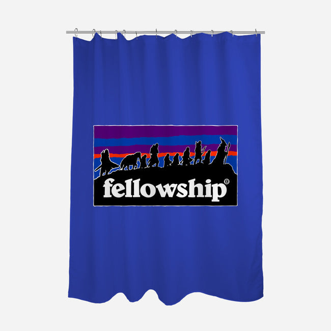 The Fellowship Badge-None-Polyester-Shower Curtain-momma_gorilla