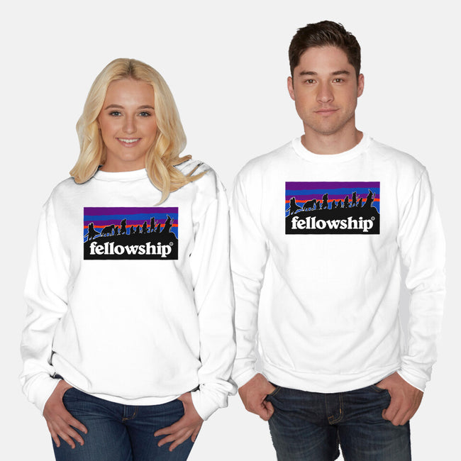 The Fellowship Badge-Unisex-Crew Neck-Sweatshirt-momma_gorilla