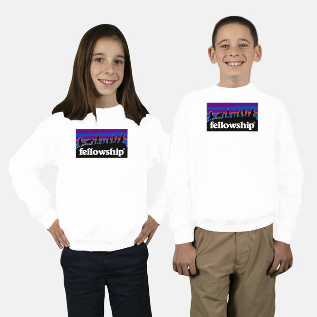 The Fellowship Badge-Youth-Crew Neck-Sweatshirt-momma_gorilla