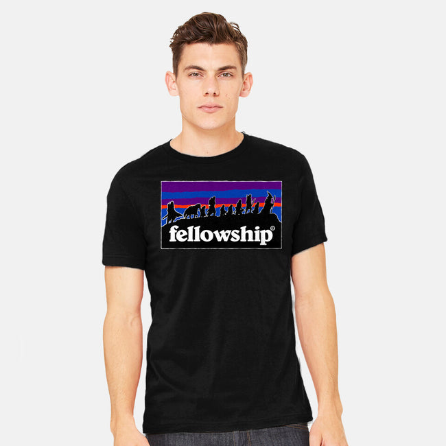 The Fellowship Badge-Mens-Heavyweight-Tee-momma_gorilla