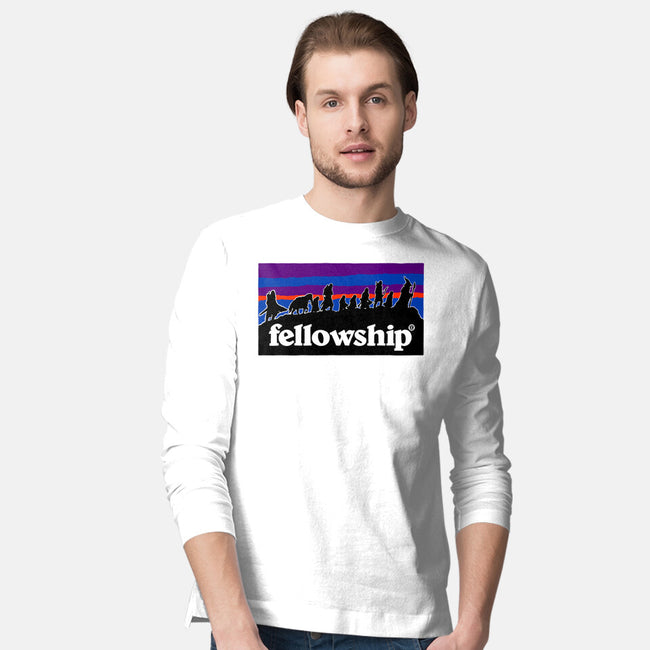 The Fellowship Badge-Mens-Long Sleeved-Tee-momma_gorilla