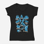 Magic Spells-Womens-V-Neck-Tee-NemiMakeit