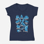 Magic Spells-Womens-V-Neck-Tee-NemiMakeit