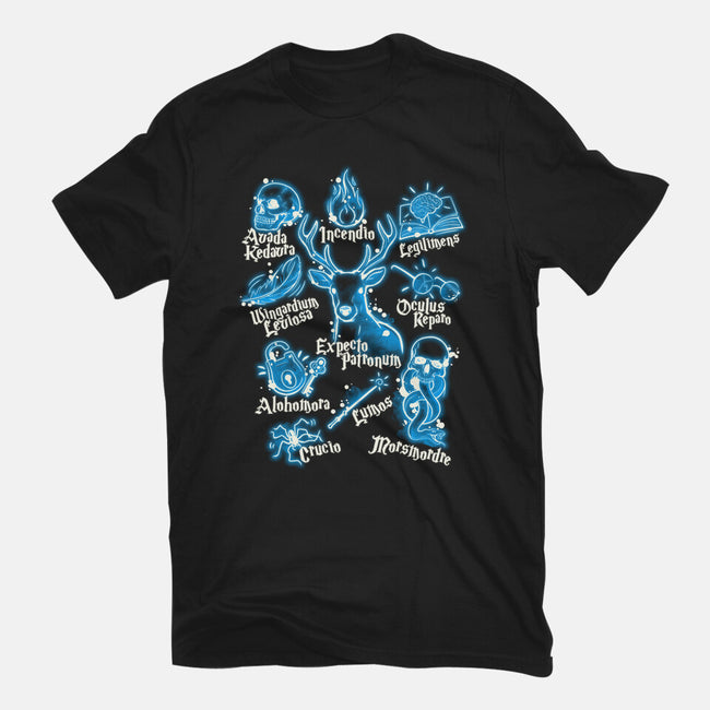 Magic Spells-Womens-Fitted-Tee-NemiMakeit
