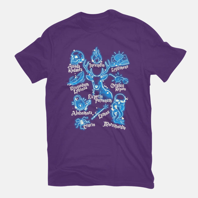 Magic Spells-Womens-Fitted-Tee-NemiMakeit