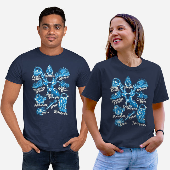 Magic Spells-Unisex-Basic-Tee-NemiMakeit