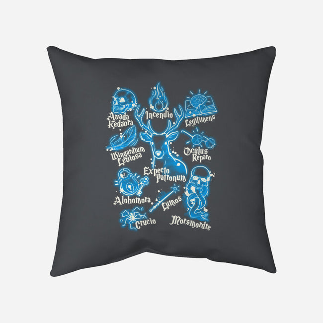 Magic Spells-None-Removable Cover w Insert-Throw Pillow-NemiMakeit