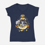 Loyal Potion-Womens-V-Neck-Tee-Vallina84