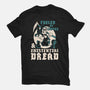 Fueled By Coffee And Existential Dread-Womens-Basic-Tee-Nemons