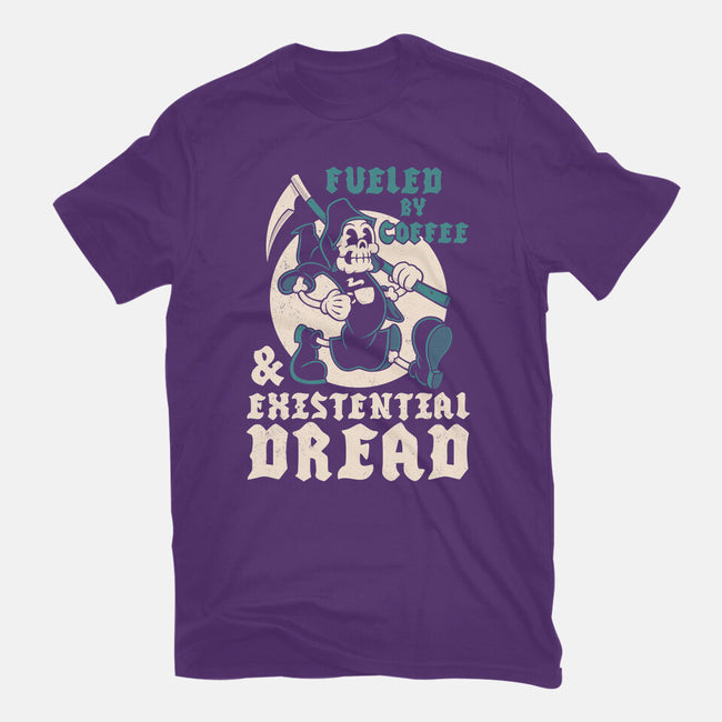 Fueled By Coffee And Existential Dread-Mens-Premium-Tee-Nemons