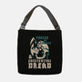 Fueled By Coffee And Existential Dread-None-Adjustable Tote-Bag-Nemons