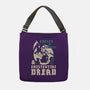 Fueled By Coffee And Existential Dread-None-Adjustable Tote-Bag-Nemons