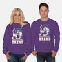 Fueled By Coffee And Existential Dread-Unisex-Crew Neck-Sweatshirt-Nemons