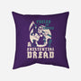 Fueled By Coffee And Existential Dread-None-Removable Cover w Insert-Throw Pillow-Nemons